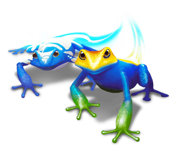 Two frogs from Classcraft