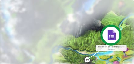 Classcraft quest objective with the Google Form logo on it